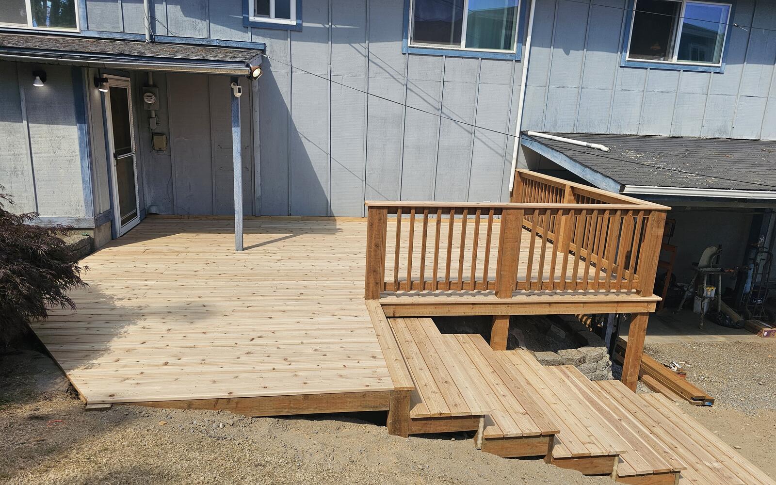Cedar Decking